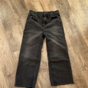 Girls Black wide leg Old Navy Denim Jeans size 12